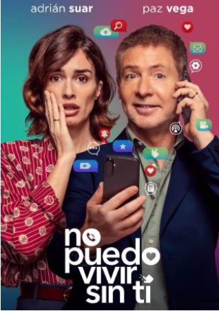 adrian suar y paz vega en la presentacion de la pelicula